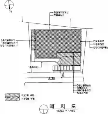 한남동 620-51 배치도 이미지